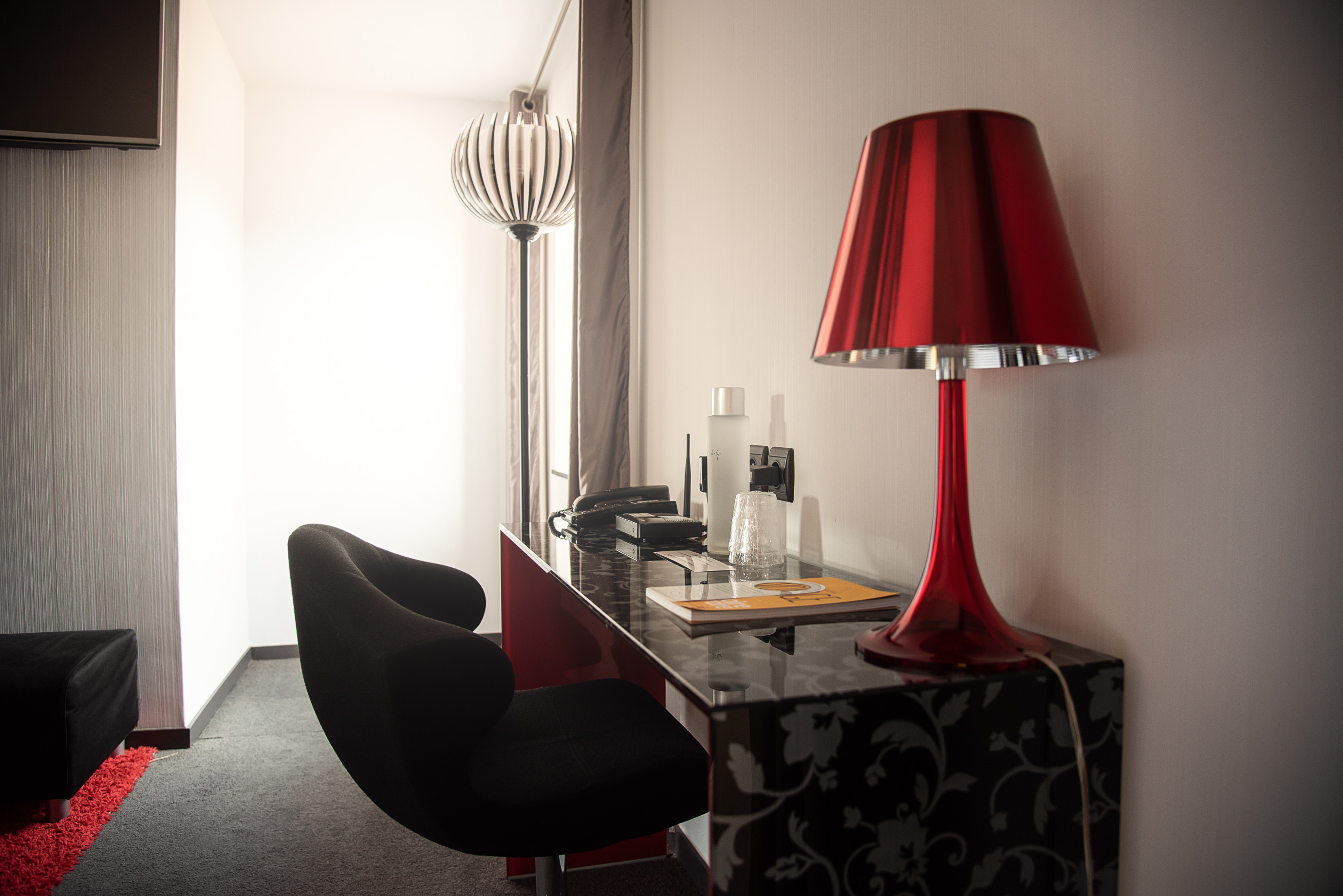 Study Area of a Room at Domaine des Lys Luxury Hotel in Ancenis Pays de la Loire